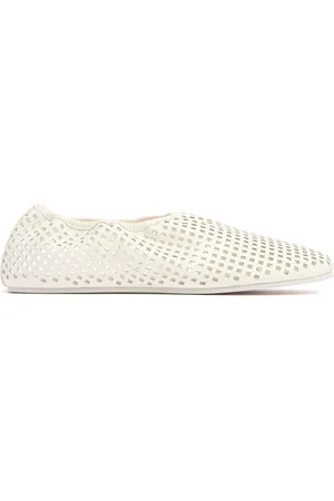 St Agni 10mm Envelope Leather Ballerina Flats