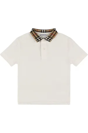 Burberry Cotton Piquet Jersey Polo Shirt