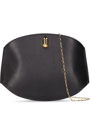 SAVETTE Tondo Chain Leather Shoulder Bag