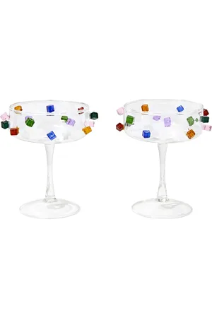 Fazeek Set Of 2 Jewel Coupes