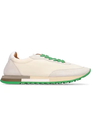 The Row 20mm Owen Leather & Mesh Sneakers