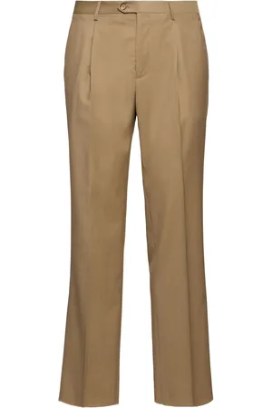 Etro Pleated Wool Pants