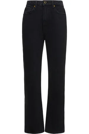 Khaite Abigail High Rise Straight Jean