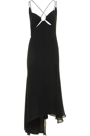 The Andamane Layla Stretch Silk Georgette Midi Dress
