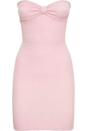 Reina Olga Master Tigress Strapless Mini Dress