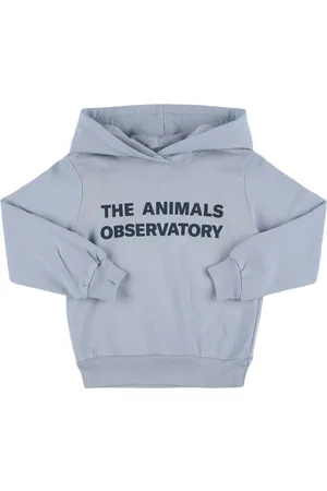 The Animals Observatory Printed Cotton Hoodie