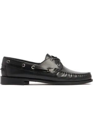Aeyde 15mm Harris Leather Boat Shoes