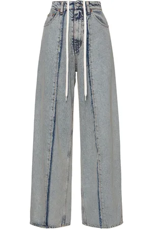 Maison Margiela Contrast Seam Straight Denim Jeans