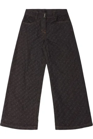 Givenchy All Over Logo Denim Jeans