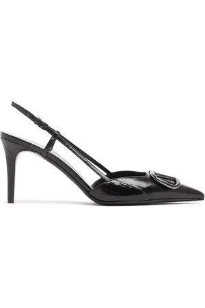 VALENTINO GARAVANI 80mm Vlogo Signature Slingbacks