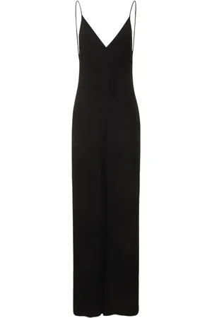 VALENTINO Silk Cady Couture Open Back Jumpsuit
