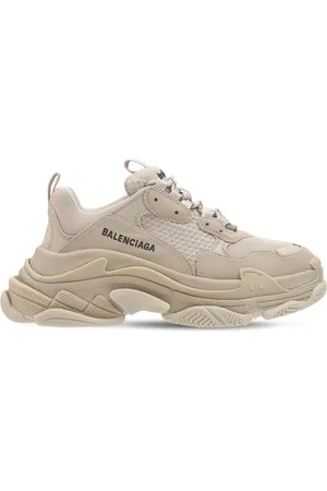 Balenciaga 60mm Triple S Faux Leather Sneakers