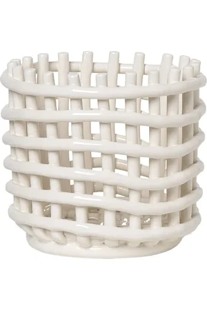 Ferm Living Small Glazed Ceramic Basket