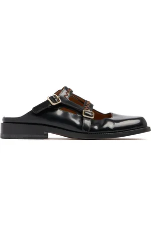 Marni 20mm Leather Mules