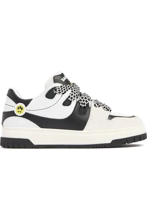 BARROW Leather Lace-up Sneakers