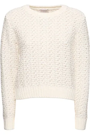 Moncler Cotton Blend Textured Sweater