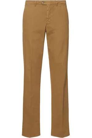 Aspesi Garment-dyed Cotton Gabardine Pants