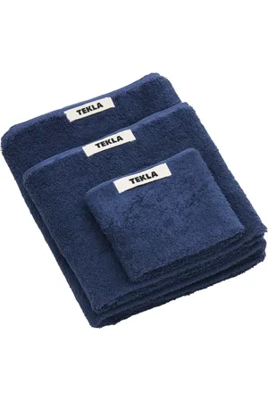 Tekla Set Of 3 Organic Cotton Towels