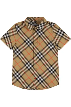 Burberry Printed Cotton Poplin Shirt