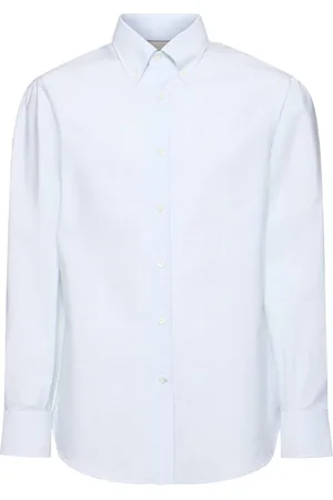 Brunello Cucinelli Striped Cotton Button Down Shirt