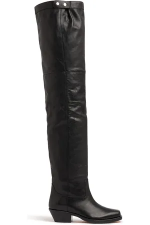 Isabel Marant 40mm Amati-gb Leather Knee High Boots