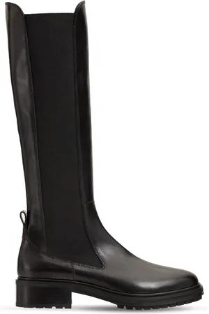 Aeyde 40mm Blanca Tall Leather Boots