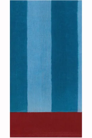 LISA CORTI Nizam Stripes Ferozi/sugar Napkin Set
