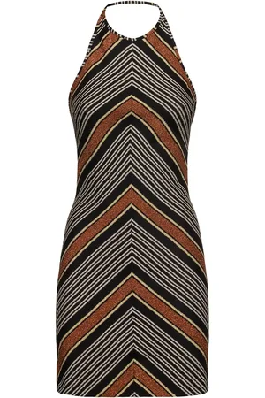 Missoni Lurex Halter Neck Short Dress