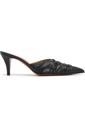 Alexander McQueen Ruched Mules