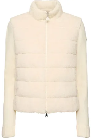 Moncler Teddy Capsule Wool Down Cardigan Jacket