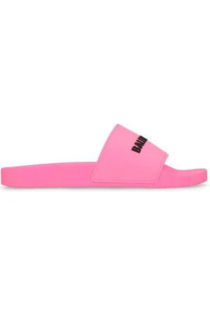 Balenciaga 10mm Rubber Slide Sandals