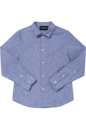 Emporio Armani Cotton Blend Poplin Shirt