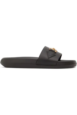 VERSACE Medusa Leather Slides
