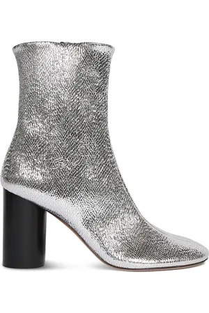Isabel Marant 85mm Labee Metallic Leather Boots
