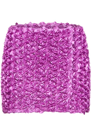 ROTATE 3d Flower Mini Skirt