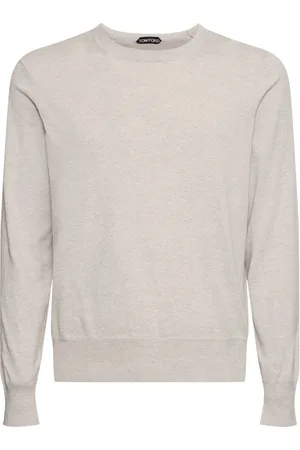 Tom Ford Pure Cotton L/s Crewneck Knit Sweater