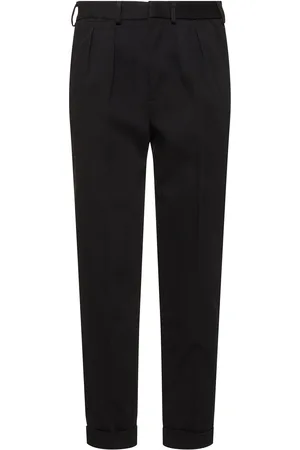 Tom Ford Bio-cotton Gabardine Double Pleat Pants