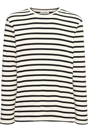 Jil Sander Ribbed Cotton Jersey T-shirt