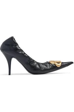 Balenciaga 90mm Monaco Leather Pumps