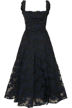 Vivienne Westwood Chichi Cotton Blend Midi Dress
