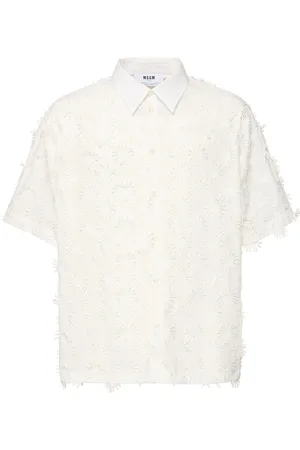 Msgm Cotton Blend Shirt