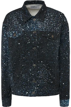 GIUSEPPE DI MORABITO Embellished Denim Casual Jacket