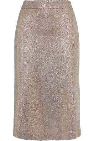 GIUSEPPE DI MORABITO Sequined Viscose Mini Skirt