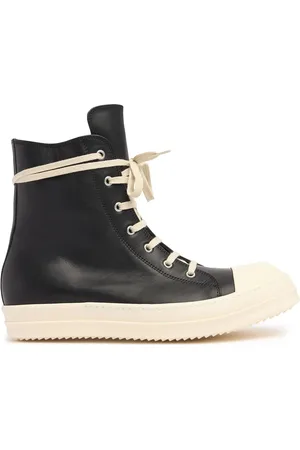 Rick Owens Leather Sneakers