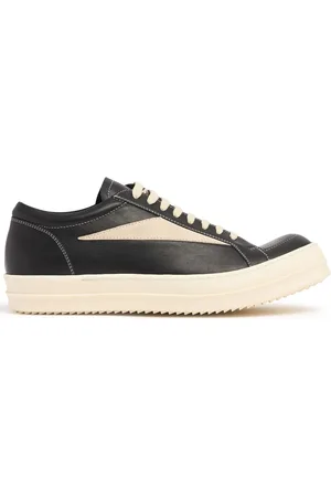 Rick Owens Bumper Vintage Leather Sneakers