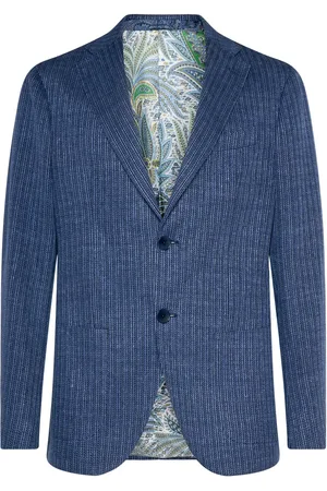 Etro Roma Viscose & Linen Jersey Blazer