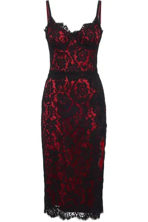 Dolce & Gabbana Lace Midi Slip Dress
