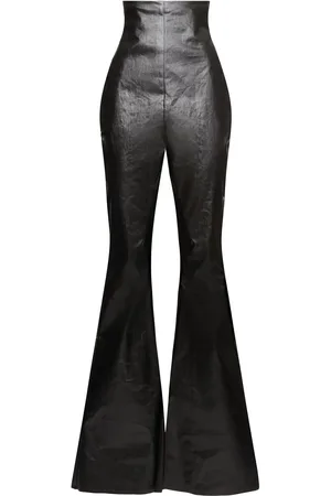 Rick Owens Dirt Bolan Coated Stretch Denim Pants