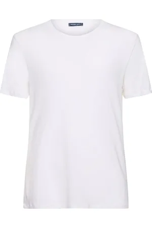 Frescobol Carioca Lucio Linen Blend Slim Fit T-shirt