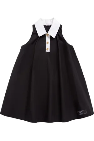 Balmain Cotton Poplin Shirt Dress